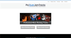 Desktop Screenshot of probluesjamtracks.com